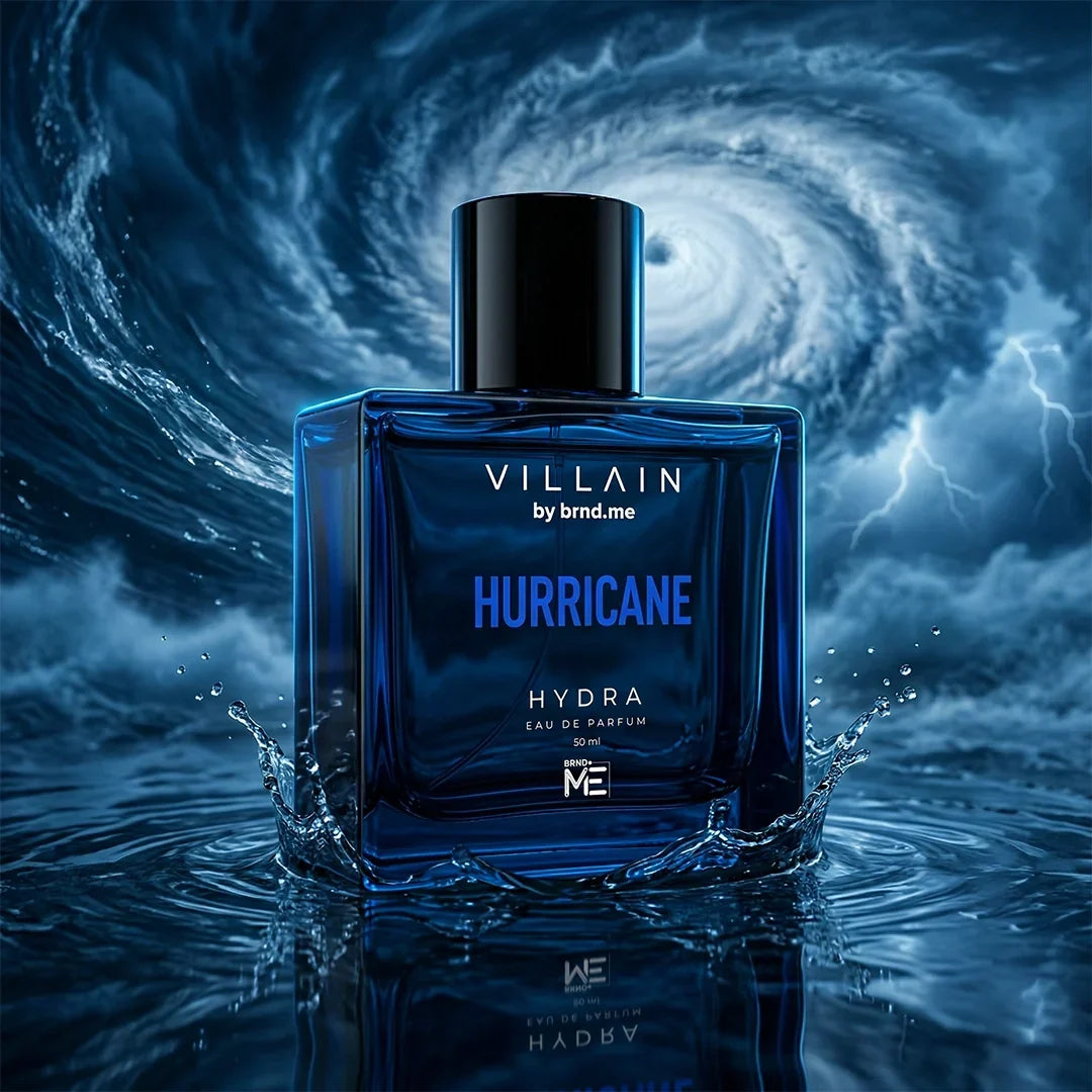 Villain Hurricane Hydra Eau De Parfum for Men 50ml
