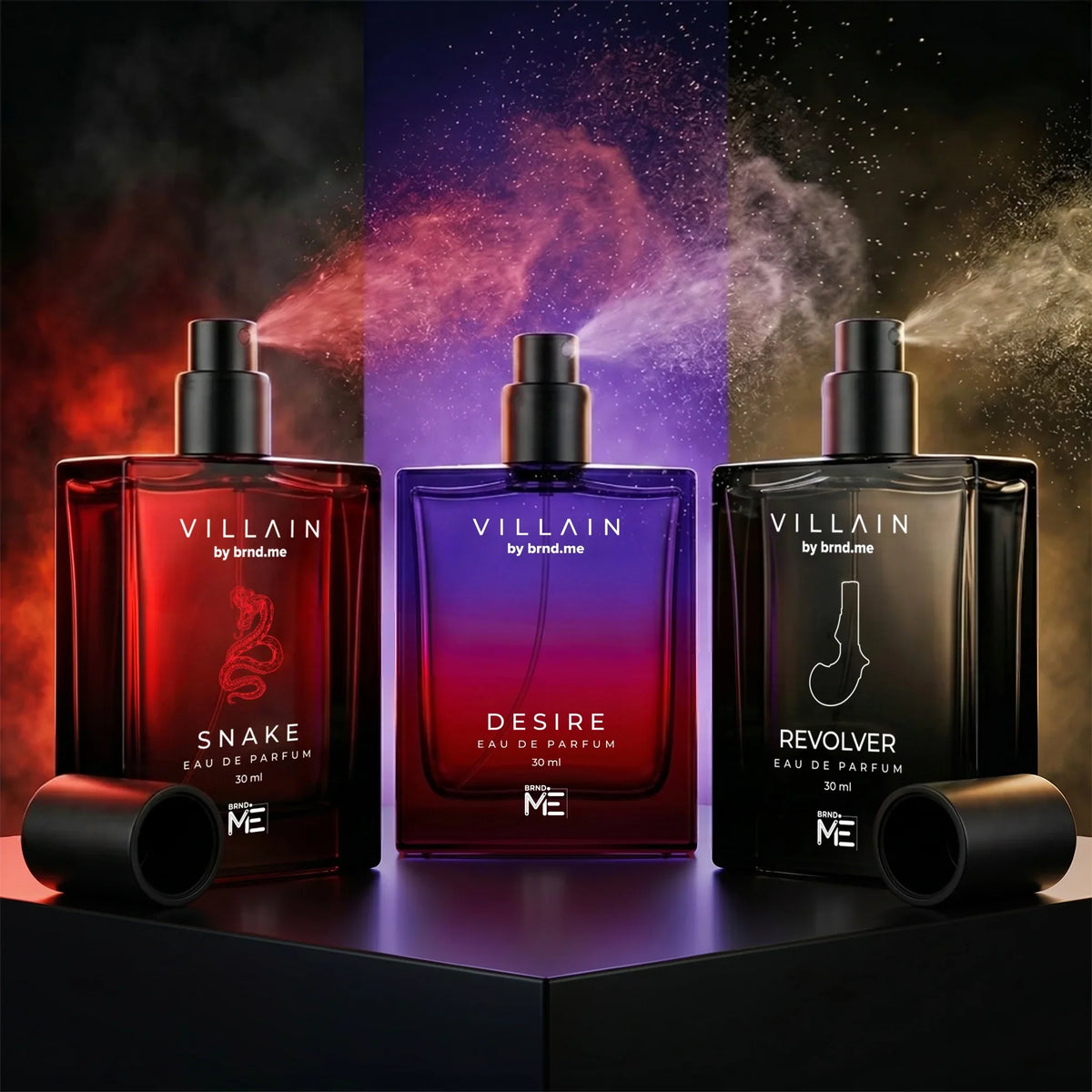 Villain Aura Gift Set for Him — 3 x 30ml