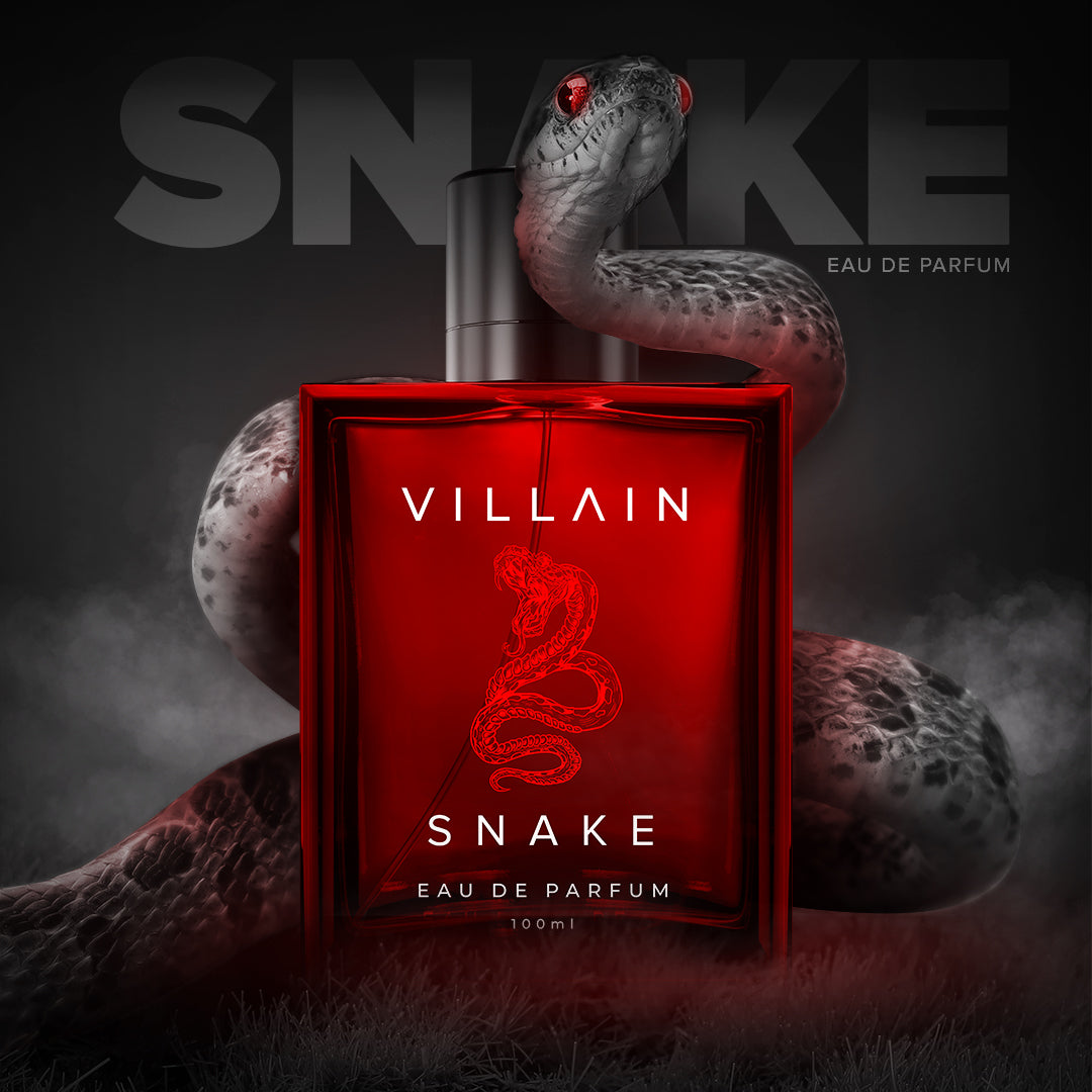 Villain Classic and Snake EDP Perfume Combo — 2 x 100ml